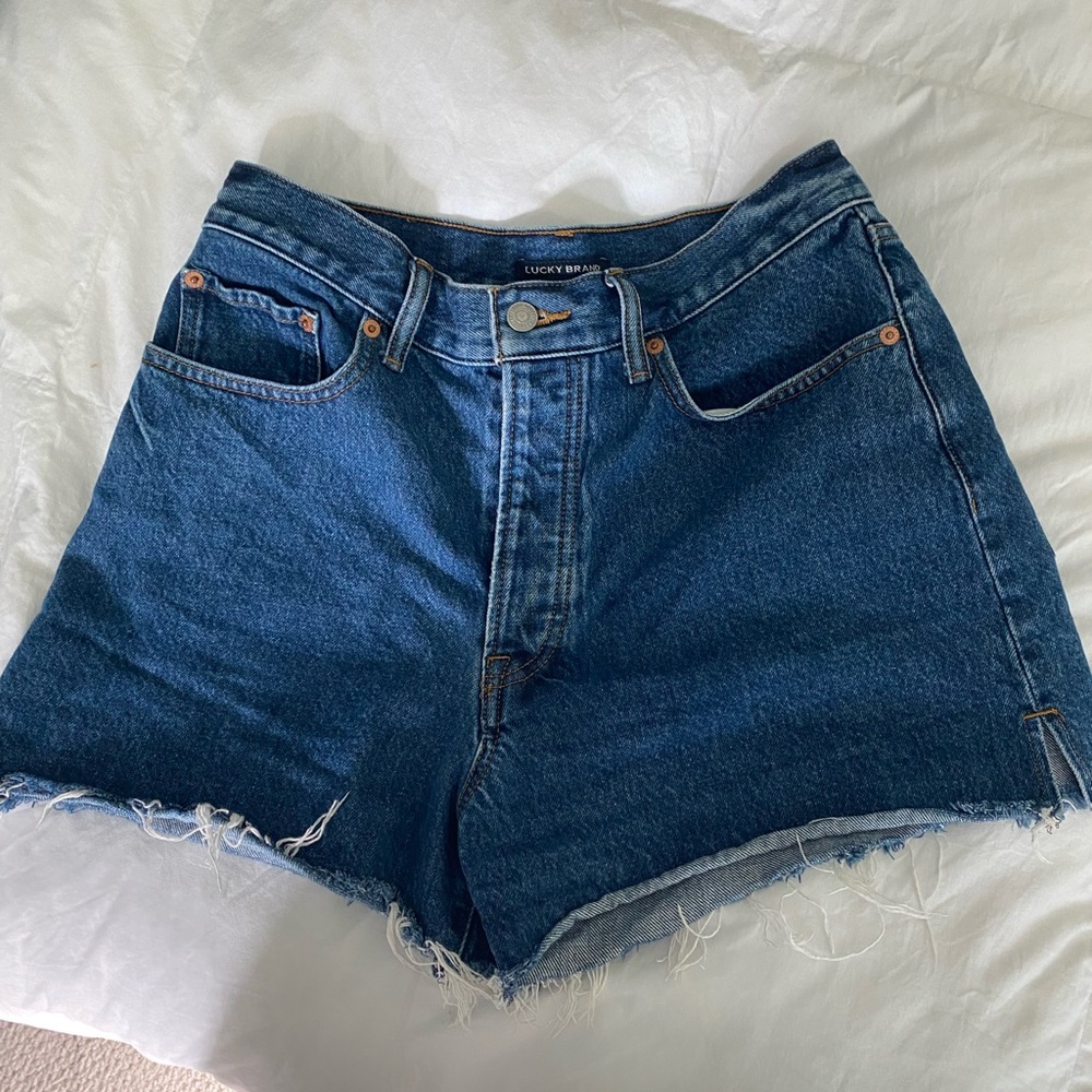 Lucky Brand Travelor Frayed Short